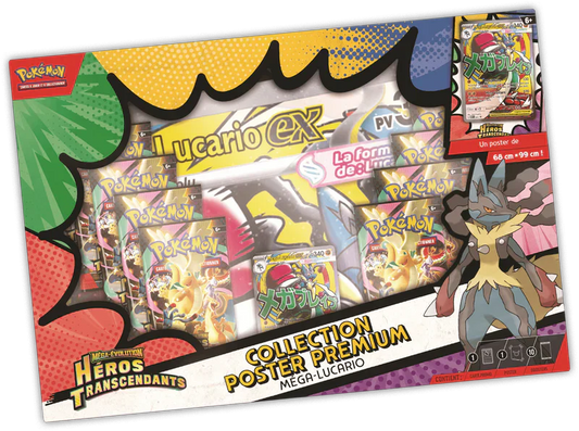 Jeu de cartes Pokémon - Poster Premium Héros Transcendants [SCELLÉ FR]