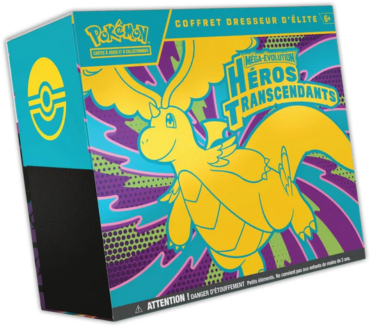 Jeu de cartes Pokémon - Héros Transcendants Elite Trainer Box ME 2.5 [SCELLÉ FR]