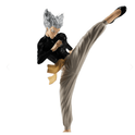 Figurine One Punch Man - Garou "coup de pied" 2