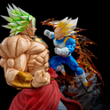 Figurine Dragon Ball - Broly vs Vegeta - Anime Town