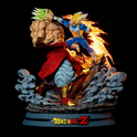 Figurine Dragon Ball - Broly vs Vegeta - Anime Town