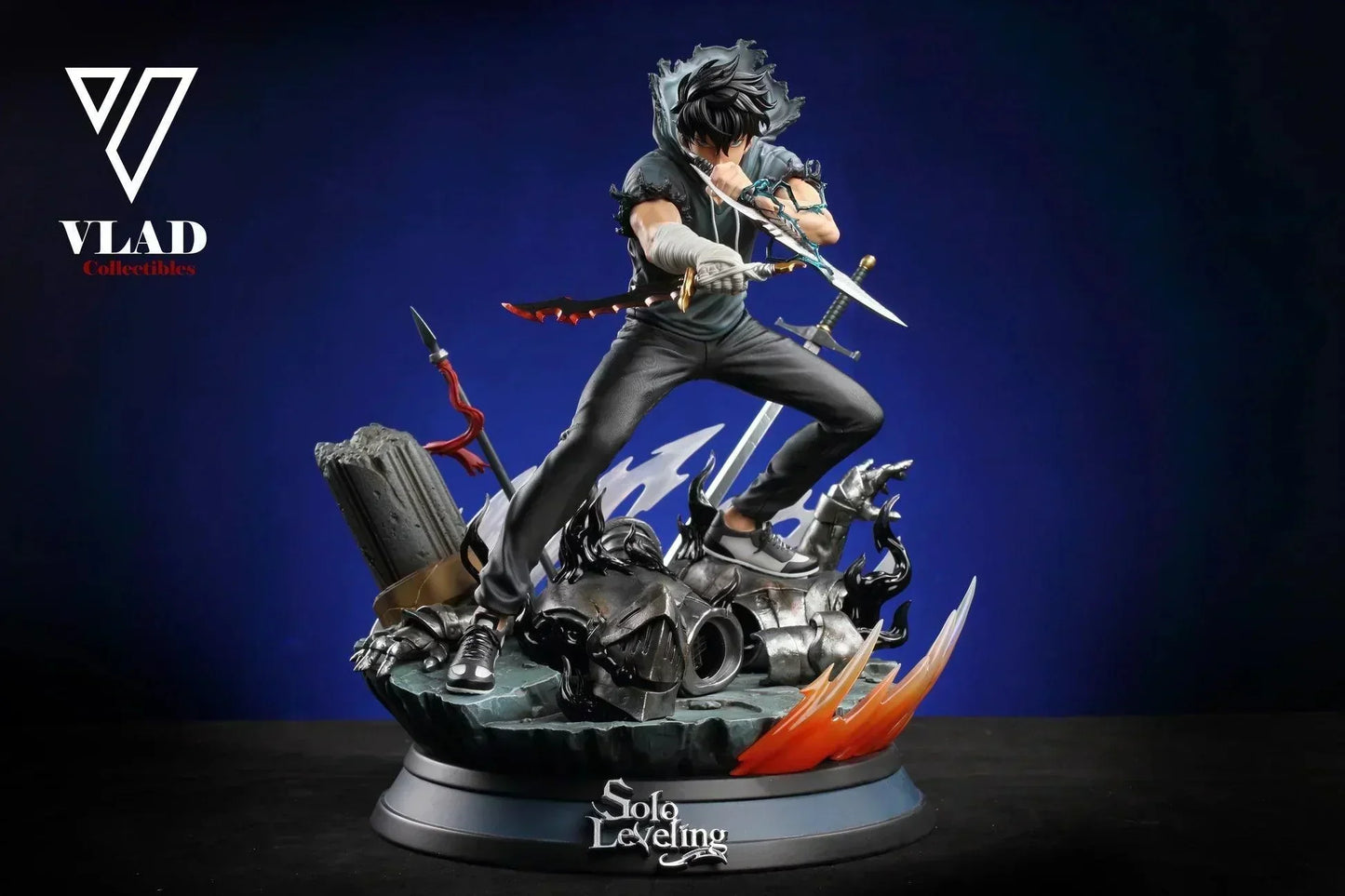 Figurine Solo Leveling - Sung Jin Woo garde - Anime Town
