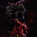 Figurine Berserk - Guts en Armure du Berserker - La Rage du Guerrier Noir - Anime Town