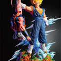 Figurine Dragon Ball - Vegetto Super Saiyan vs Buu