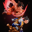 Figurine Dragon Ball - Son Goku vs Vegeta - Anime Town
