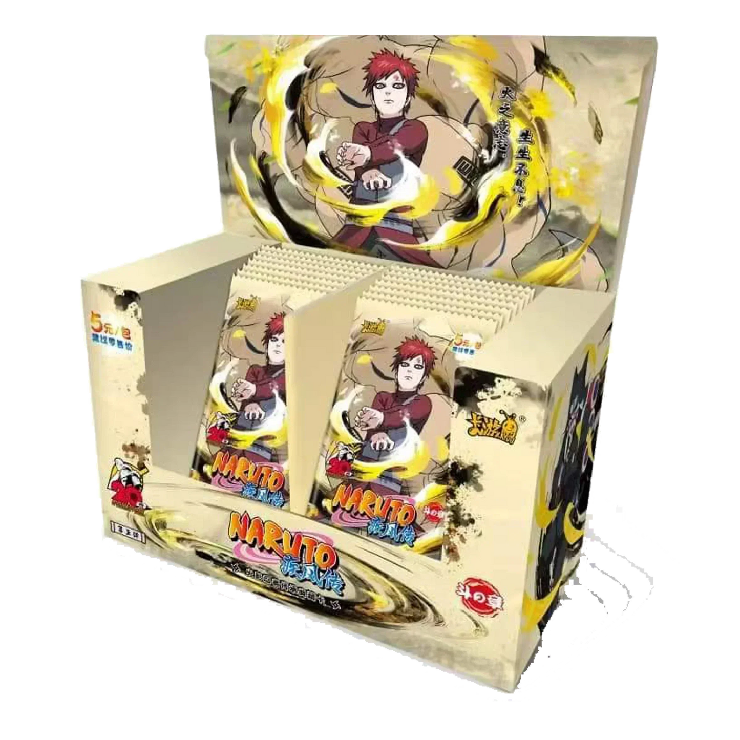 Jeu de cartes Naruto - Boite de 20 Boosters Naruto Kayou – Wave 5 Tiers 3