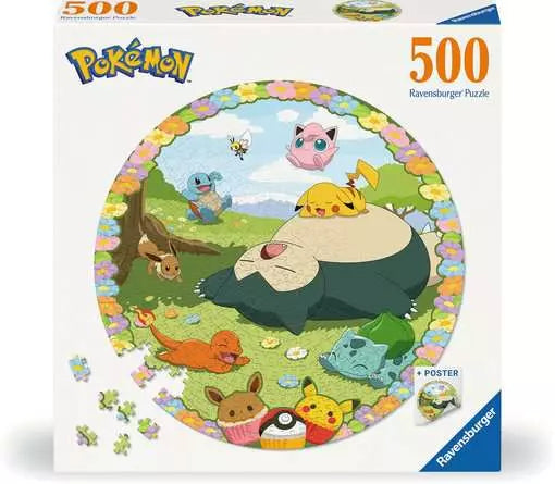 Puzzle Pokémon - Pokémon en Fleurs
