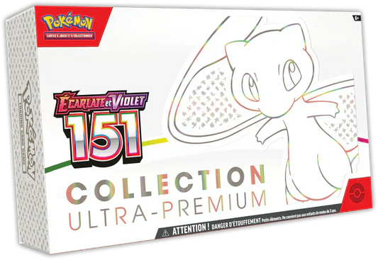 Jeu de cartes Pokémon - Ultra Premium Mew 151 (scellé)