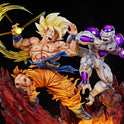 Figurine Dragon Ball - Son Goku Super Saiyan vs Freezer Max