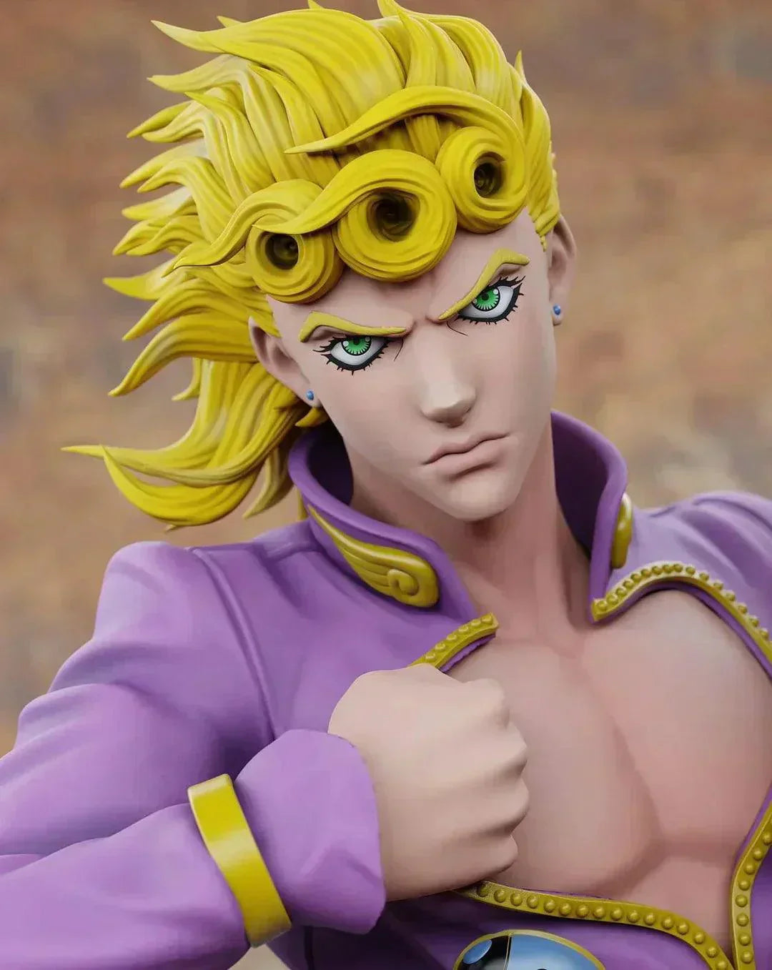 Figurine JoJo's Bizarre Adventure - Giorno Giovanna Gold & Experience Requiem - Anime Town