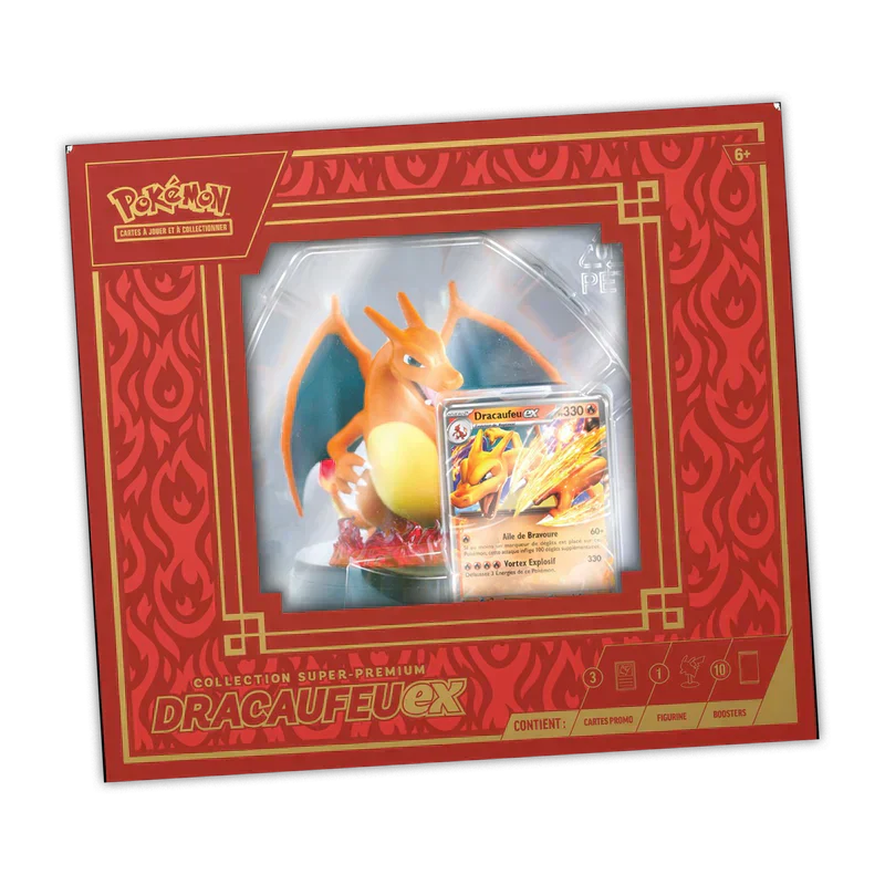 Jeu de cartes Pokémon - Box Dracaufeu (scellé)