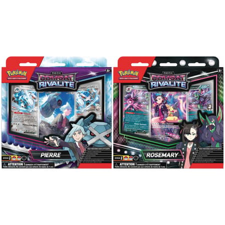 Jeu de cartes Pokémon - Deck Combat Rivalité Pierre et Rosemary (1x deck aléatoire) [FR] [SCELLÉ]