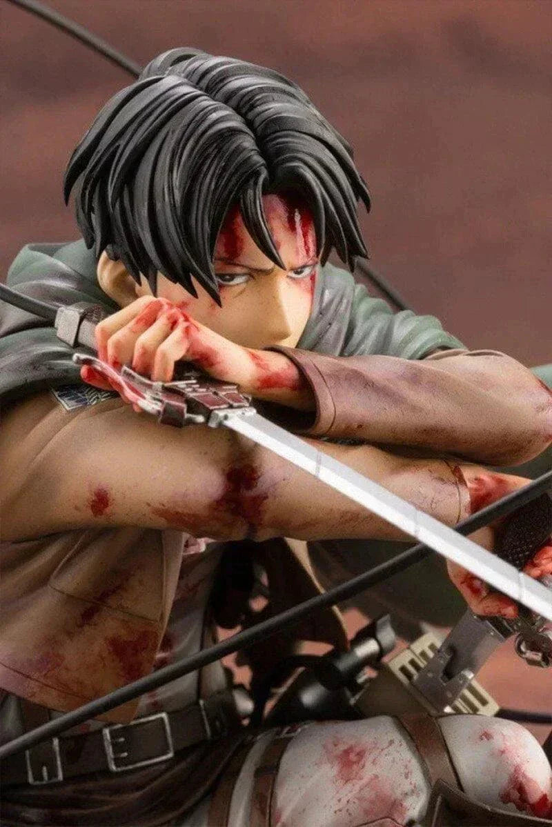 Figurine Attaque des Titans - Livai "Fight" 1
