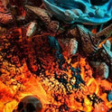 Figurine Demon Slayer - Tanjiro "démon" sur son trône 3