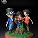 Figurine One Piece - Sabo & Ace & Luffy Fraternité Saké