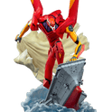 Figurines Evangelion - EVA-02  La Fureur au Combat