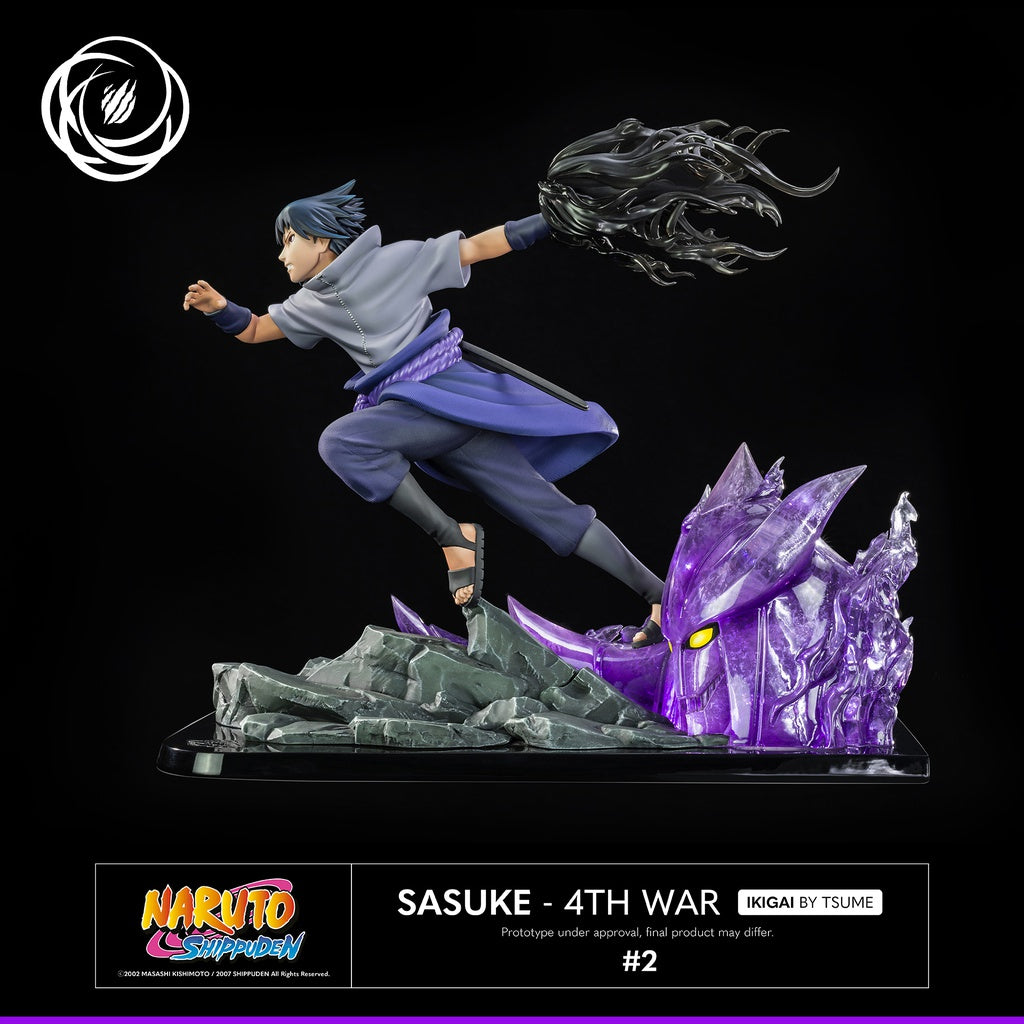 Figurine Naruto - Sasuke quatrième grande guerre ninja - Anime Town