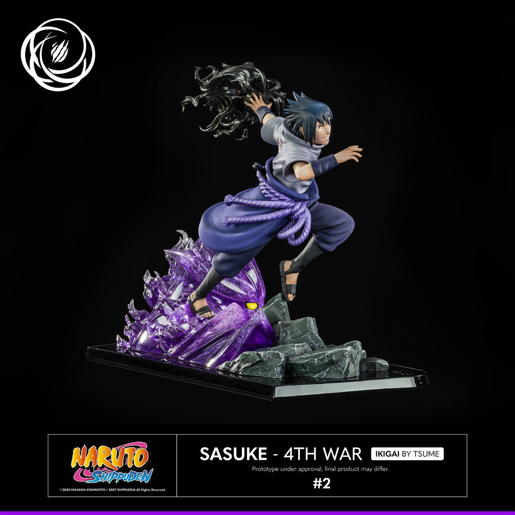 Figurine Naruto - Sasuke quatrième grande guerre ninja - Anime Town