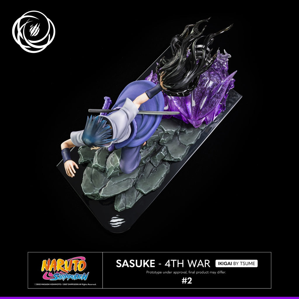 Figurine Naruto - Sasuke quatrième grande guerre ninja - Anime Town