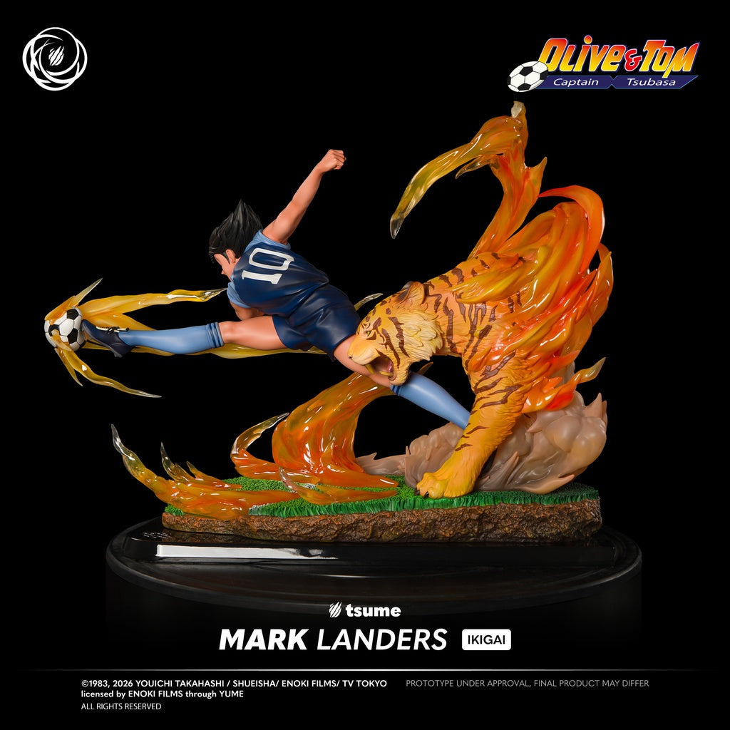 Figurine Captain Tsubasa - Mark Landers tir du tigre