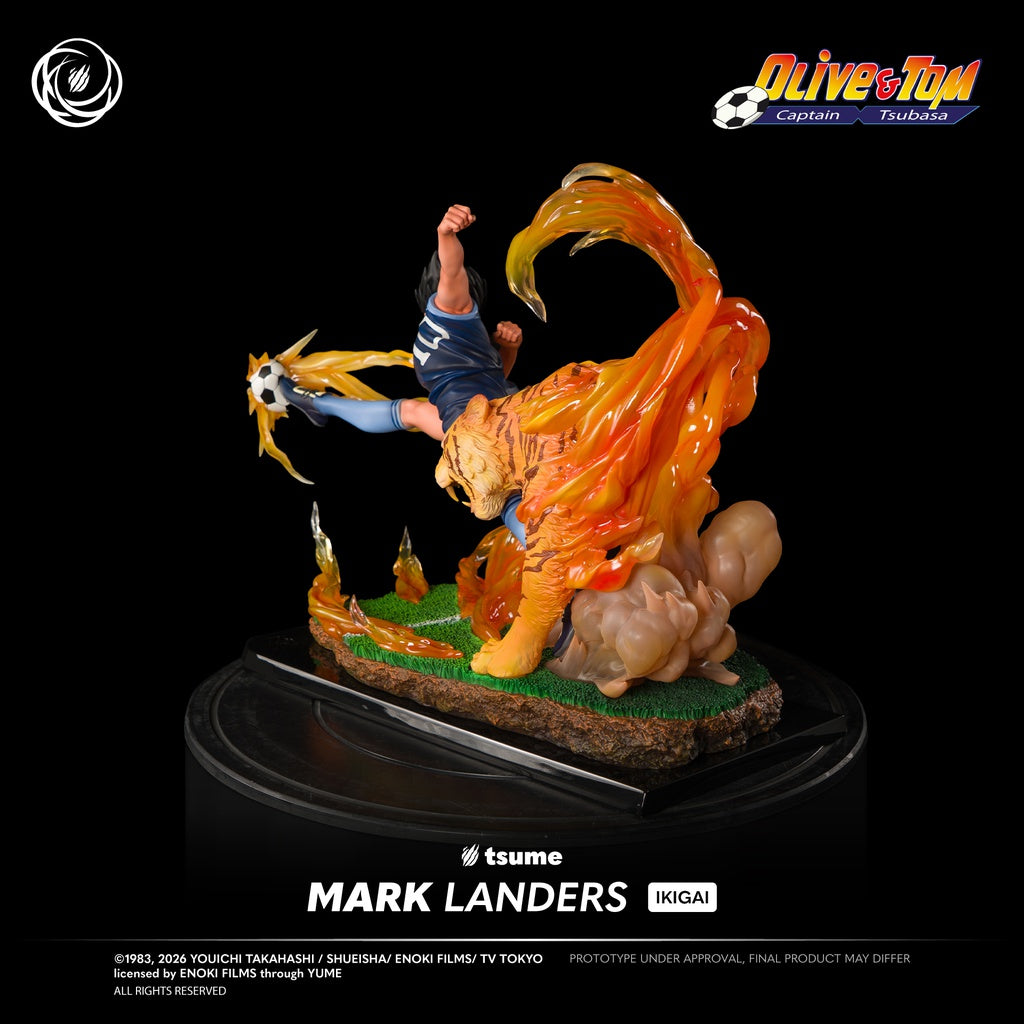 Figurine Captain Tsubasa - Mark Landers tir du tigre