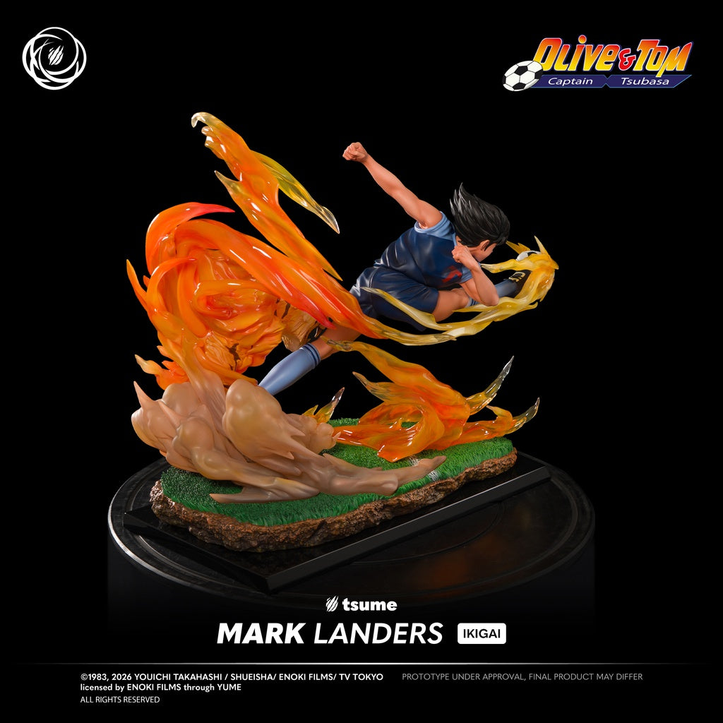 Figurine Captain Tsubasa - Mark Landers tir du tigre