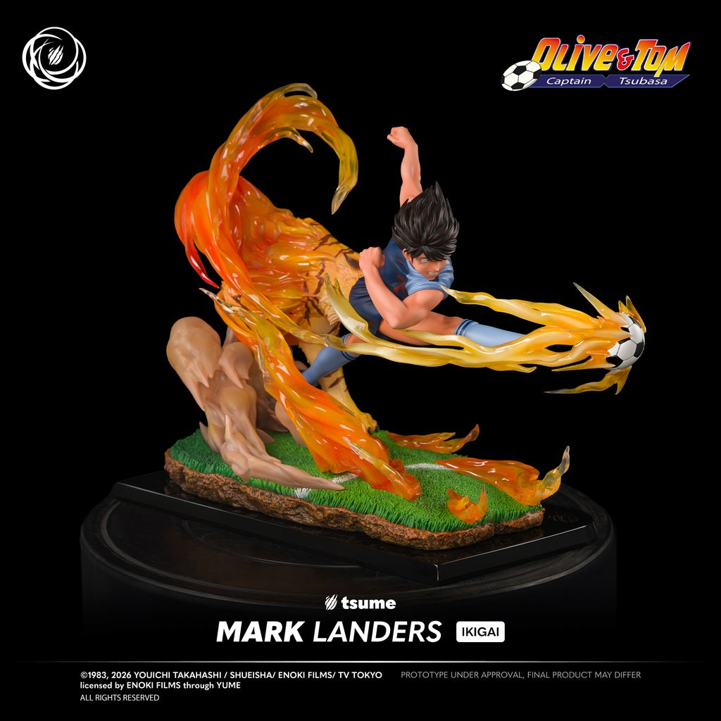 Figurine Captain Tsubasa - Mark Landers tir du tigre