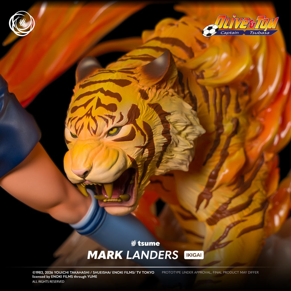 Figurine Captain Tsubasa - Mark Landers tir du tigre
