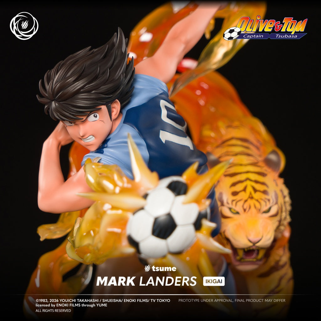 Figurine Captain Tsubasa - Mark Landers tir du tigre
