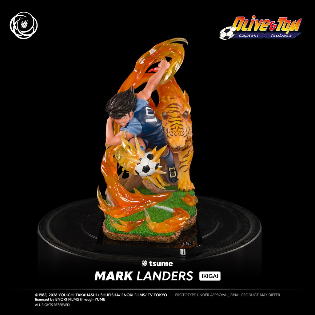 Figurine Captain Tsubasa - Mark Landers tir du tigre