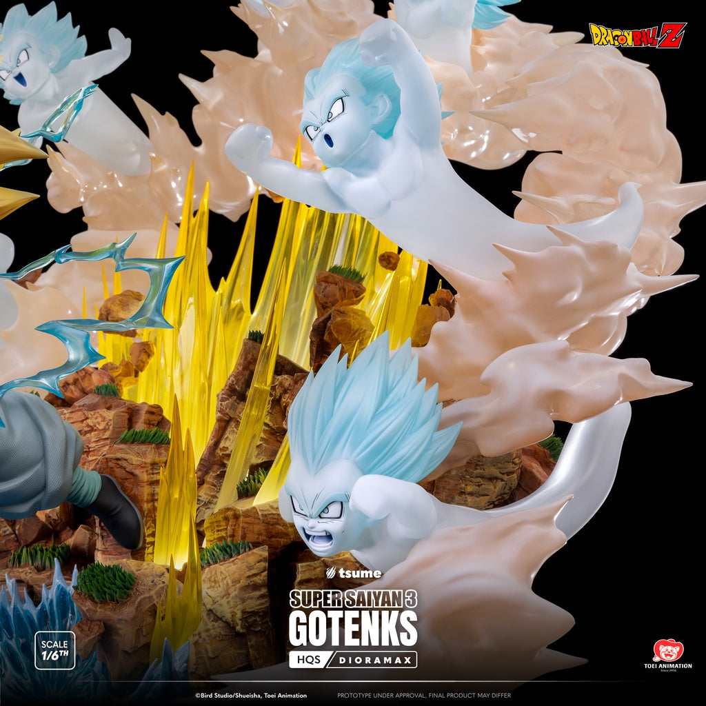 Figurine Dragon Ball - Gotenks  Super Saiyan 3