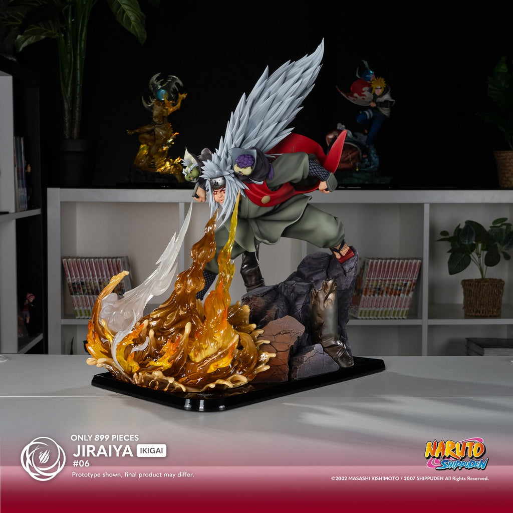 Figurine Naruto - Jiraiya Mode Ermite : La Puissance des Sannin Légendaires