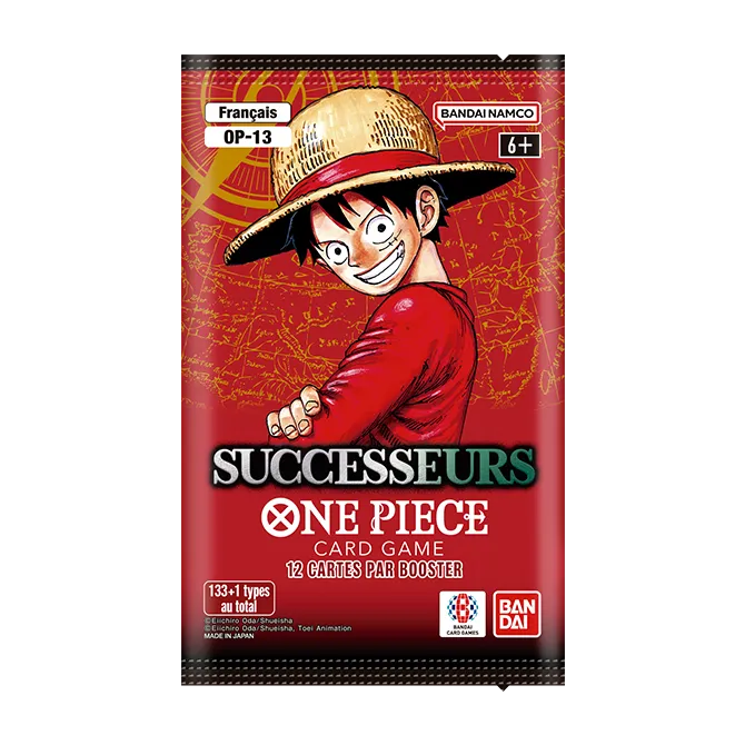 Jeu de cartes One Piece - display de 24 boosters OP-13 successeurs FR