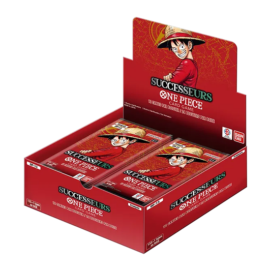 Jeu de cartes One Piece - display de 24 boosters OP-13 successeurs FR