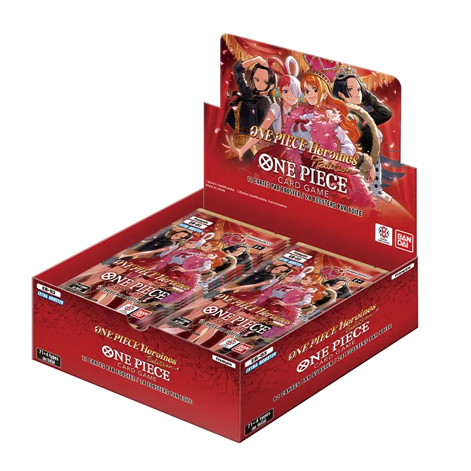 Jeu de cartes One Piece - Display 24 boosters HEROINES EDITION [EB-03] FR