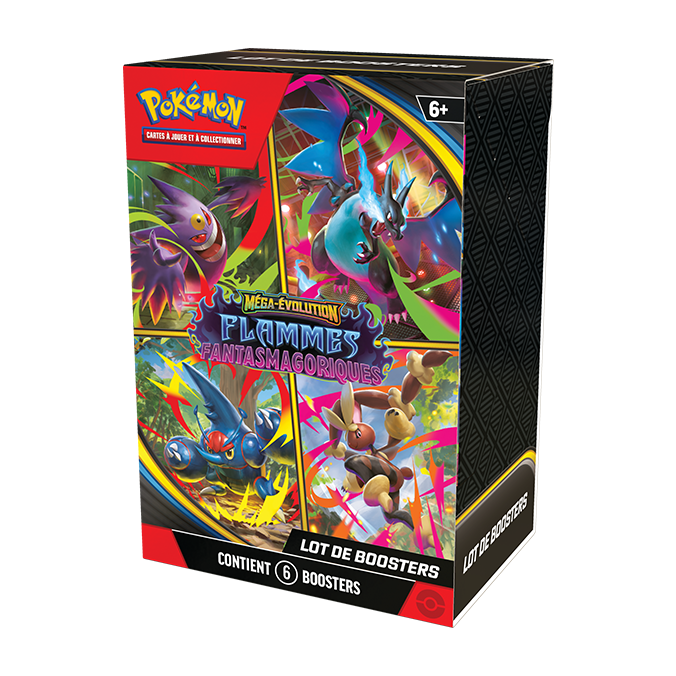 Jeu de cartes Pokémon - Bundle – Méga-Évolution : Flammes Fantasmagoriques [FR]
