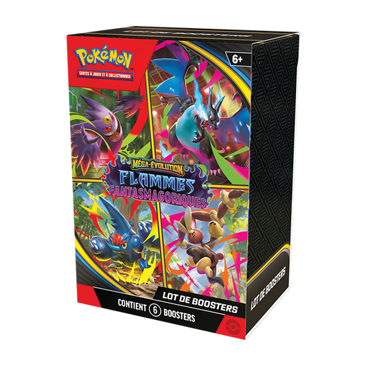 Jeu de cartes Pokémon - Bundle – Méga-Évolution : Flammes Fantasmagoriques [FR]