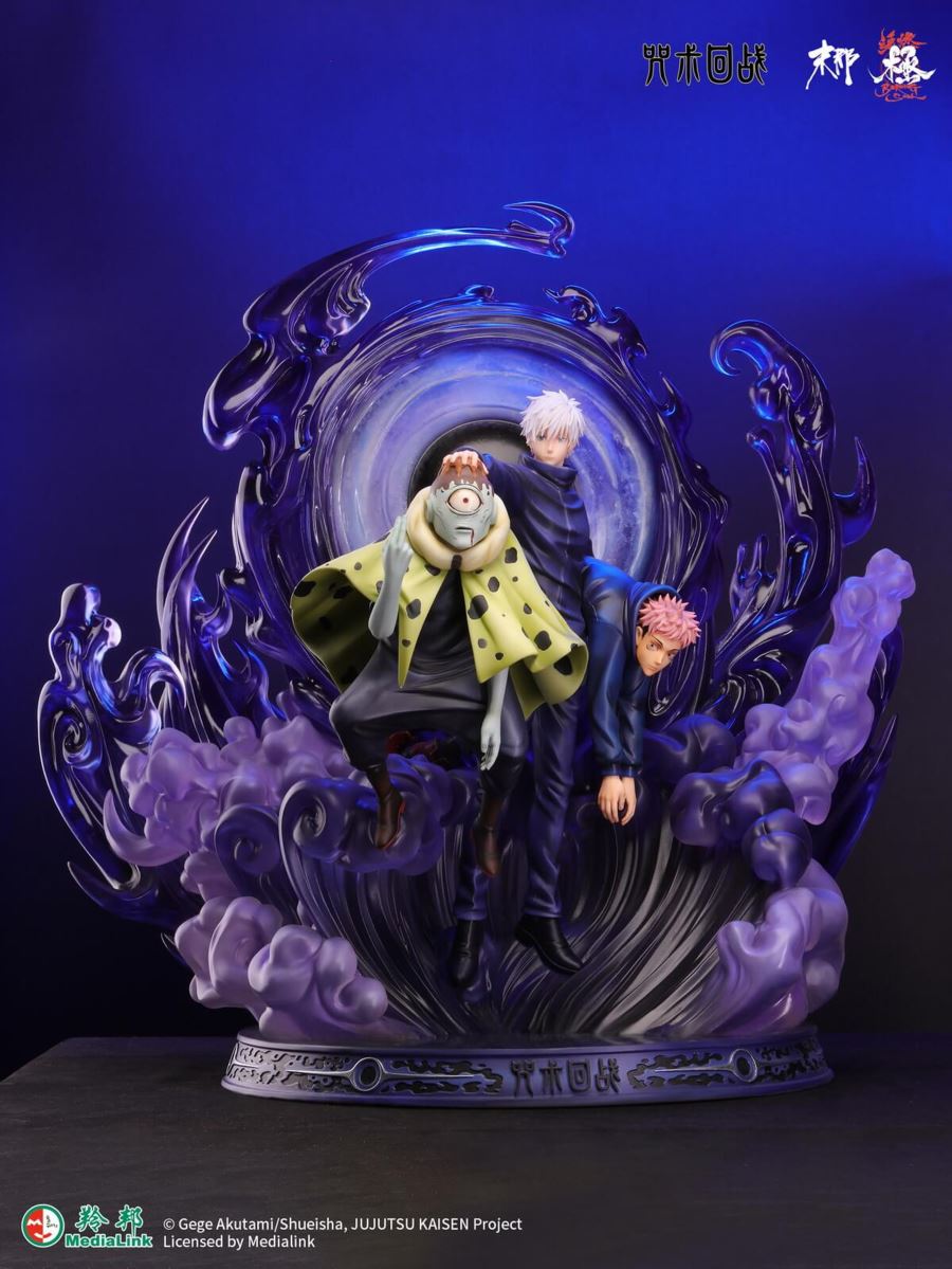 Figurine Jujutsu Kaisen - Gojo & Jogo & Itadori