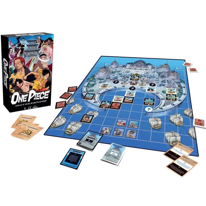 Jeu de société One Piece - Adventure Island Extension Assault sur Marine Ford