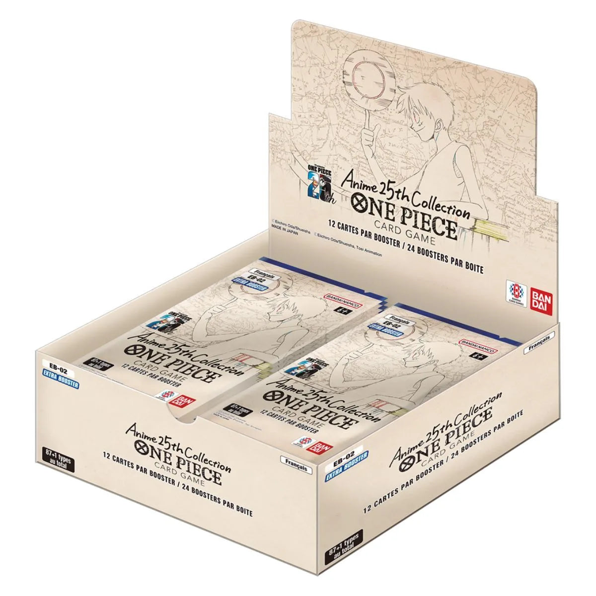 Jeu de cartes One Piece - EB02 Anime 25th Collection – Display (24) (français)