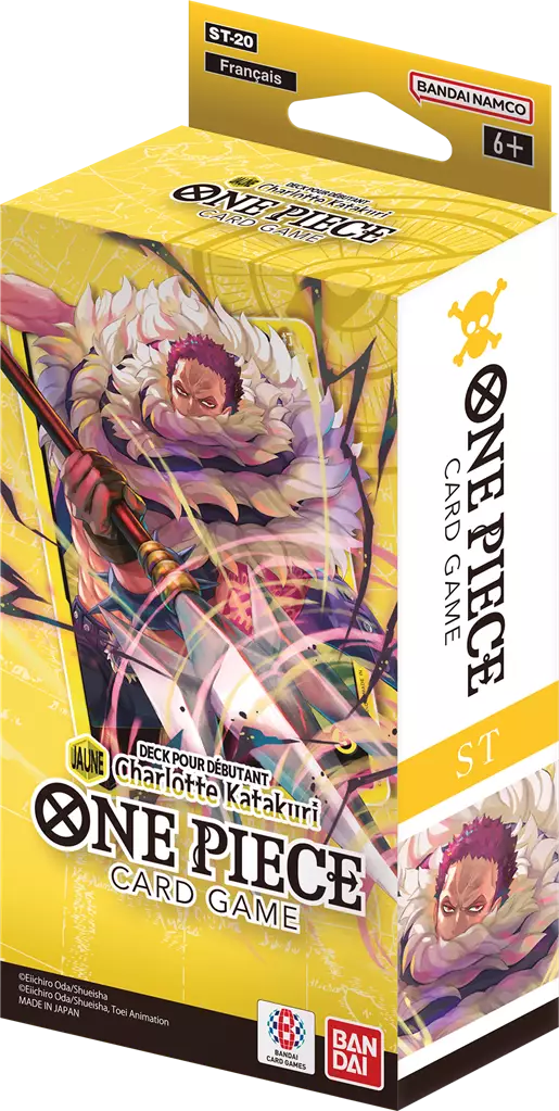 Jeu de cartes One Piece - Deck Débutant (français) 6 Variantes