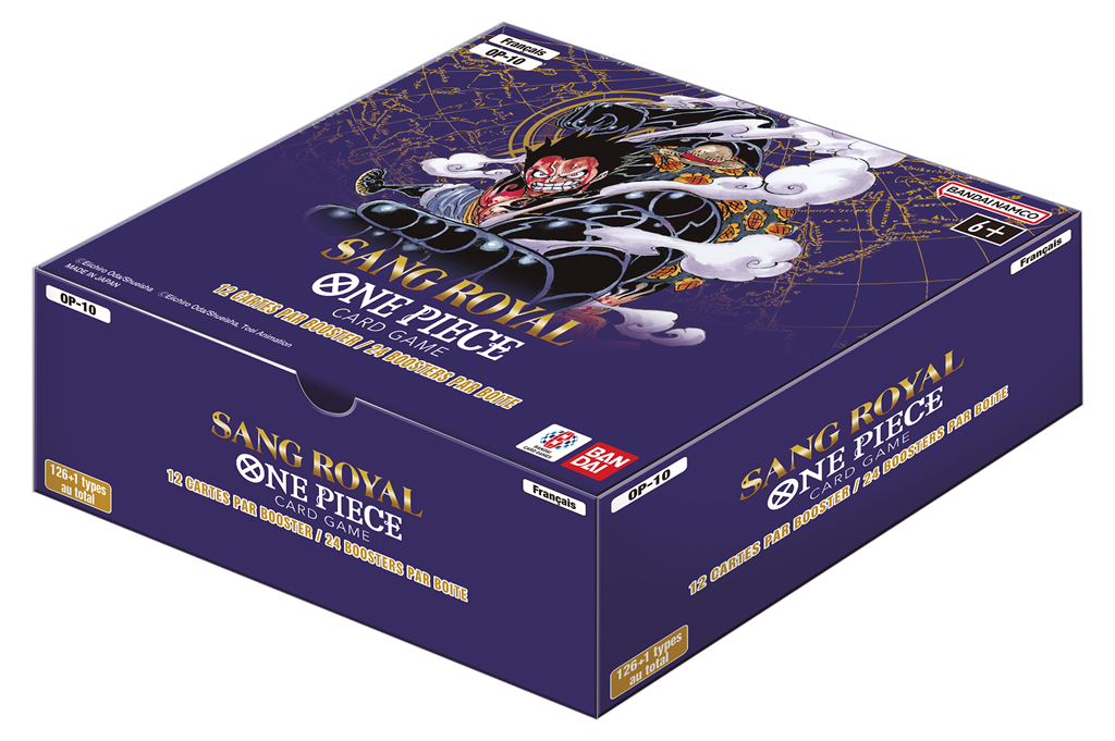 Jeu de cartes One Piece - Display 24 Boosters Sang Royal OP10