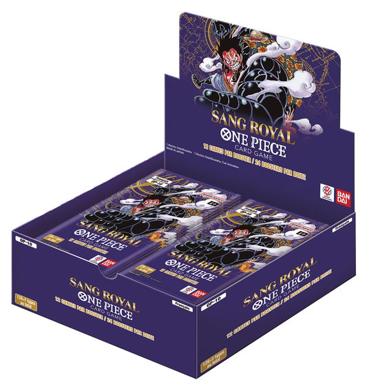 Jeu de cartes One Piece - Display 24 Boosters Sang Royal OP10