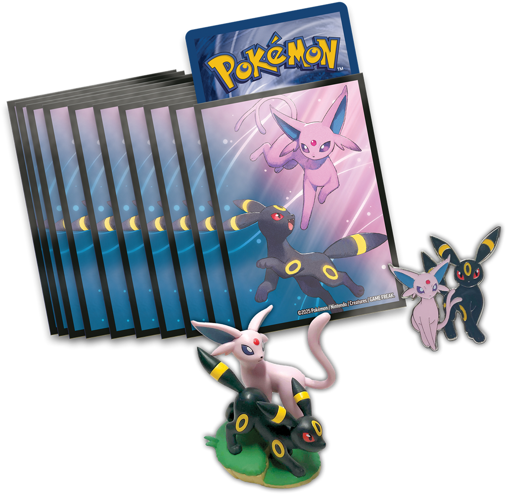 Jeu de cartes Pokémon - [SCELLE] collection premium EV 8.5 avec figurine évolution prismatique
