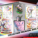 Jeu de cartes Pokémon - [SCELLE] collection premium EV 8.5 avec figurine évolution prismatique
