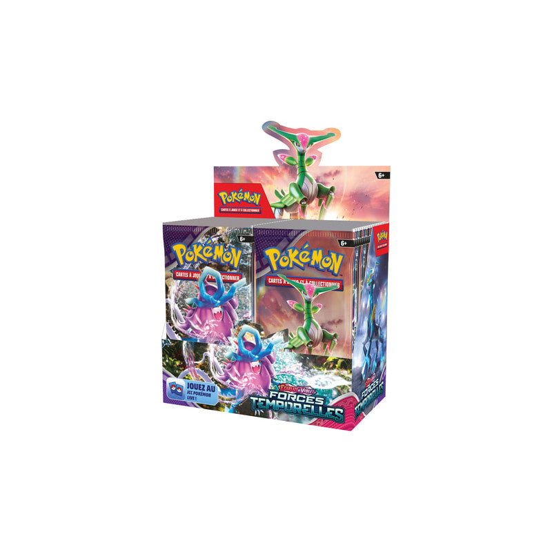 Jeu de cartes Pokémon - Display 36 boosters EV05 : Ecarlate et Violet 05 - Forces Temporelles (scellé)