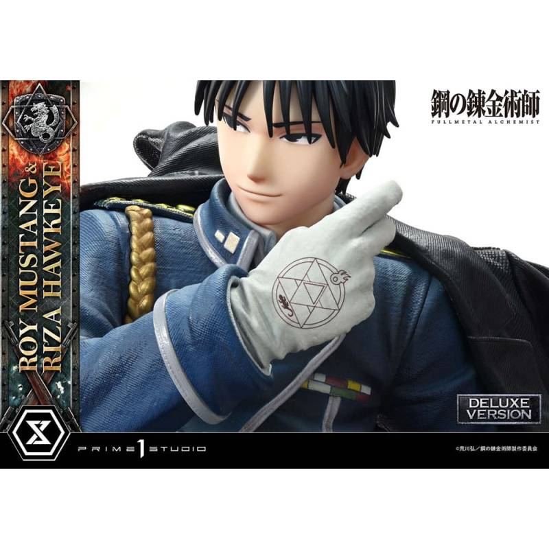 Figurine Fullmetal Alchemist - Roy Mustang & Riza Hawkeye Deluxe Bonus