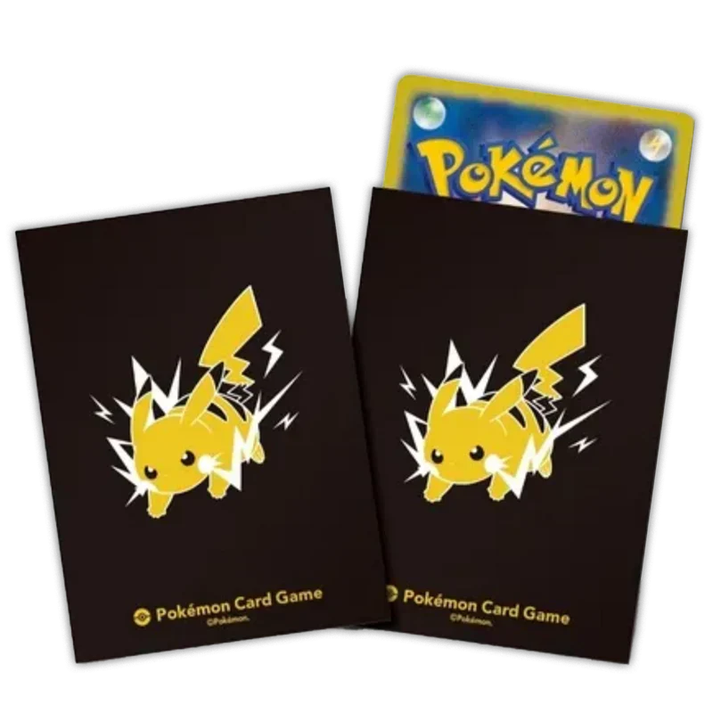 Jeu de cartes Pokémon - 64 Sleeves Pikachu