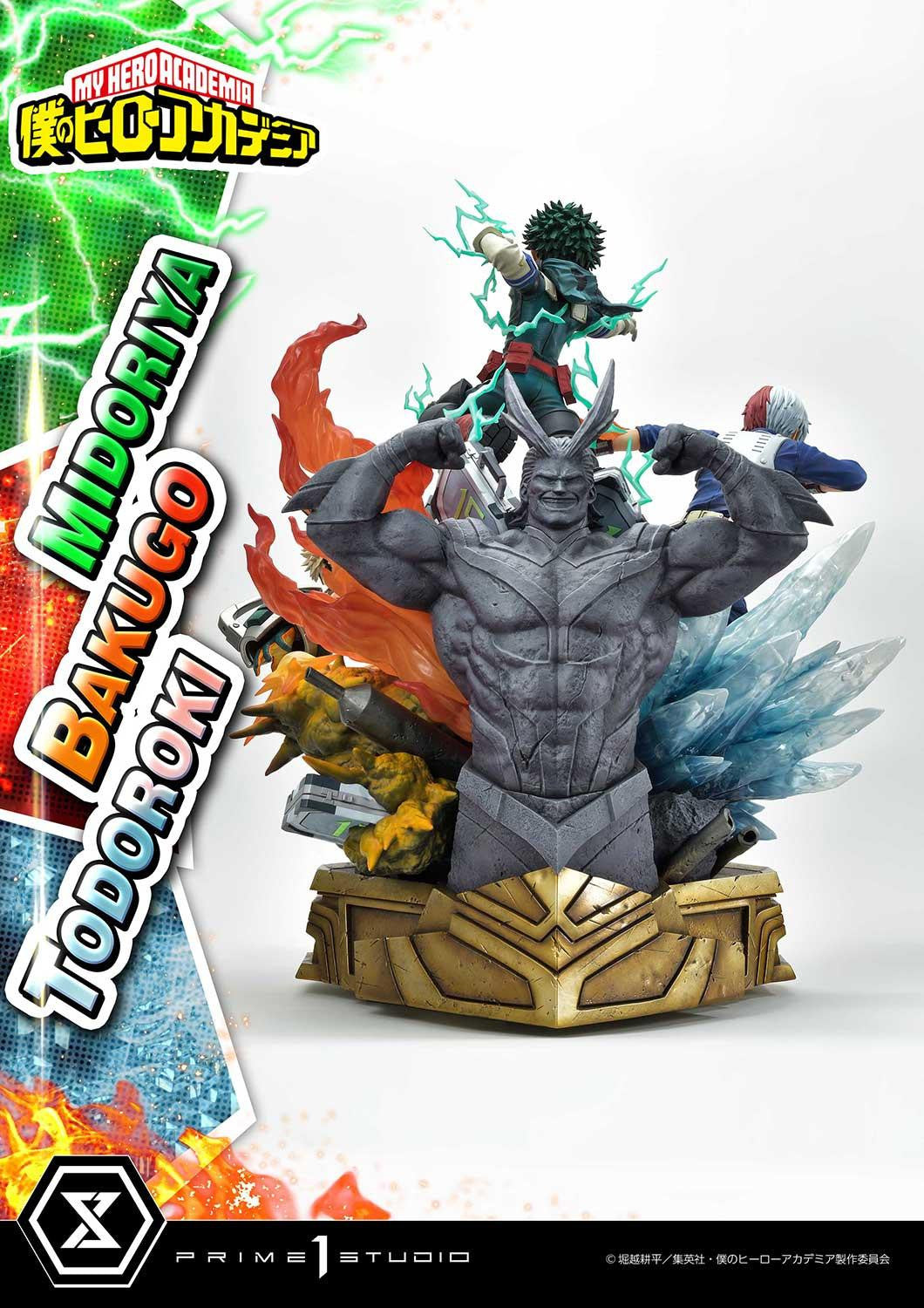 Figurine My Hero Academia - Midoriya & Bakugo & Todoroki
