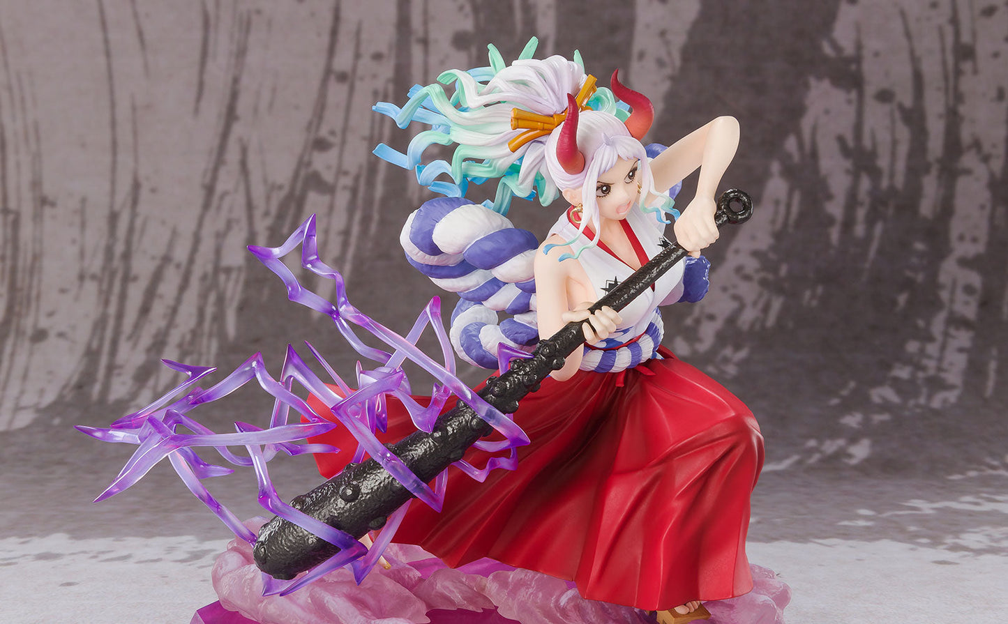 Figurine One Piece - Yamato "Raimei Hakke" 1